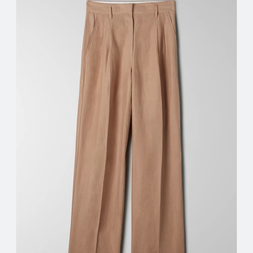 Aritzia Effortless Linen Pants NWT
